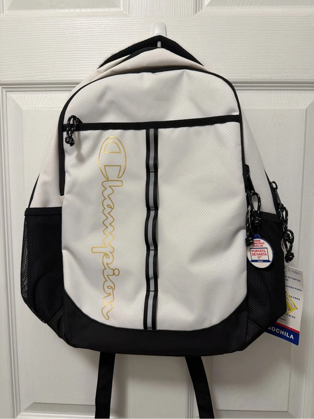 Champion Center Backpack - White